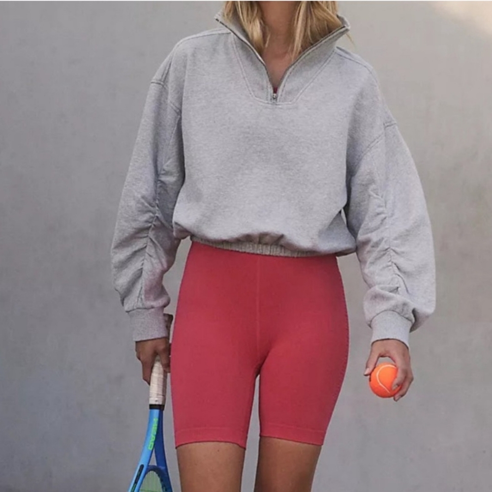 Free People Valley Girl Pull Over Sweatshirt NWT